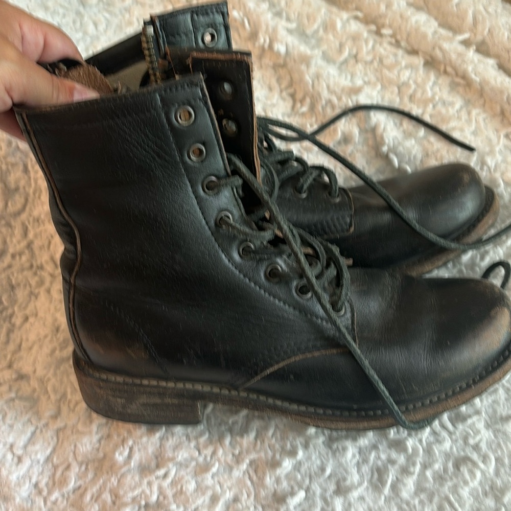 Freebird combat boots